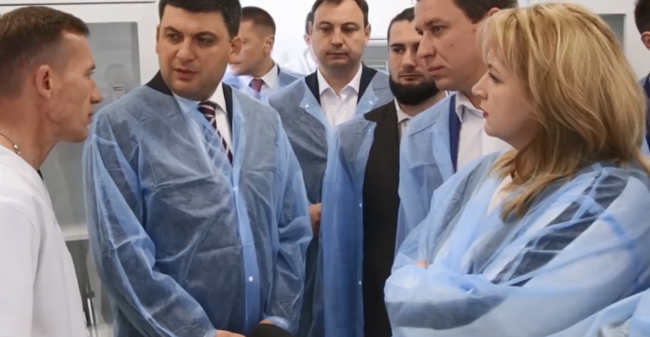 Прем’єр-міністр Володимир Гройсман та в.о. міністра охорони здоров’я Уляна Супрун відвідали НДСЛ “ОХМАТДИТ”