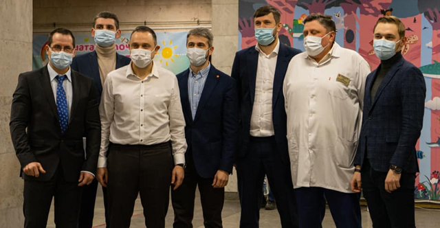 Міністр молоді та спорту України Вадим Гутцайт відвідав НДСЛ «Охматдит»