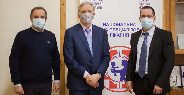 До Охматдиту завітав Надзвичайний і Повноважний Посол Бельгії в Україні Алекс Ленартс
