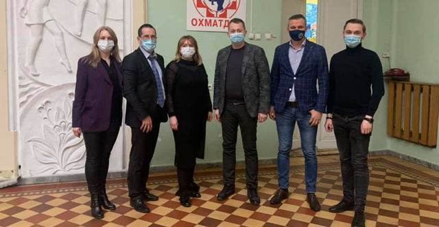 Гості з Міністерства охорони здоров’я України в НДСЛ «Охматдит»