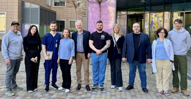Development of international partnerships in pediatric medicine: a delegation from Sweden visits Ohmatdyt