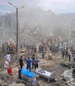 Сьогодні, 8 липня, минає два роки від дня цілеспрямованого ракетного удару росії по НДСЛ «Охматдит»
