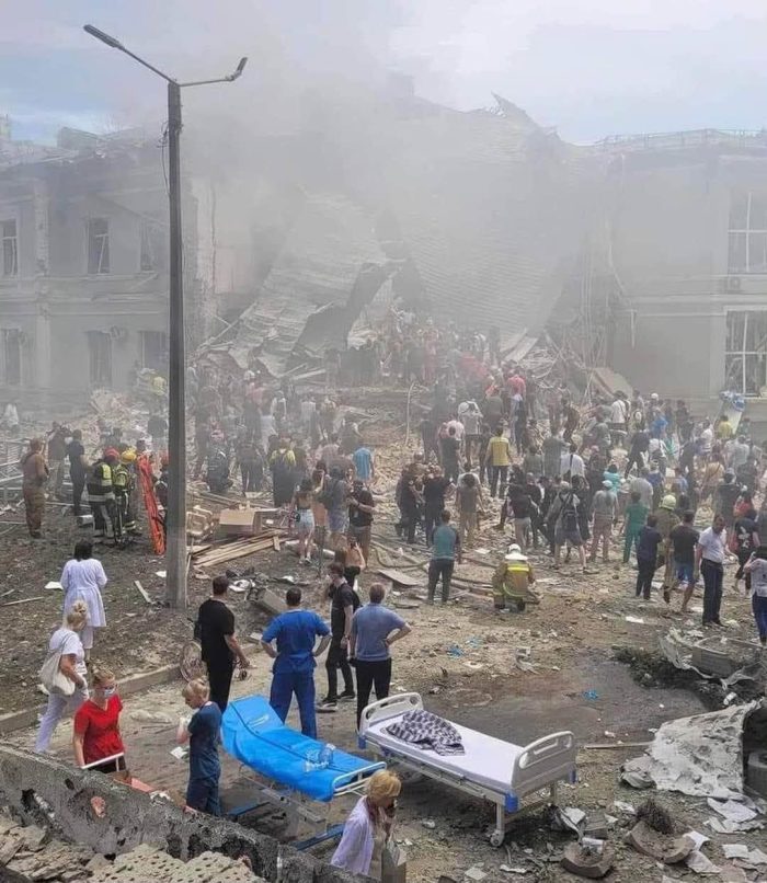 Сьогодні, 8 липня, минає два роки від дня цілеспрямованого ракетного удару росії по НДСЛ «Охматдит»